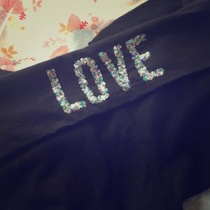 Victoria Secret long black yoga pants